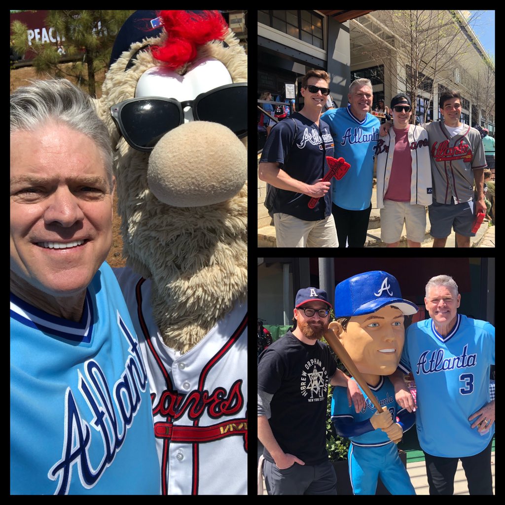 Had so much fun out on the Beltline today! @Braves gear everywhere! @atlbeltline