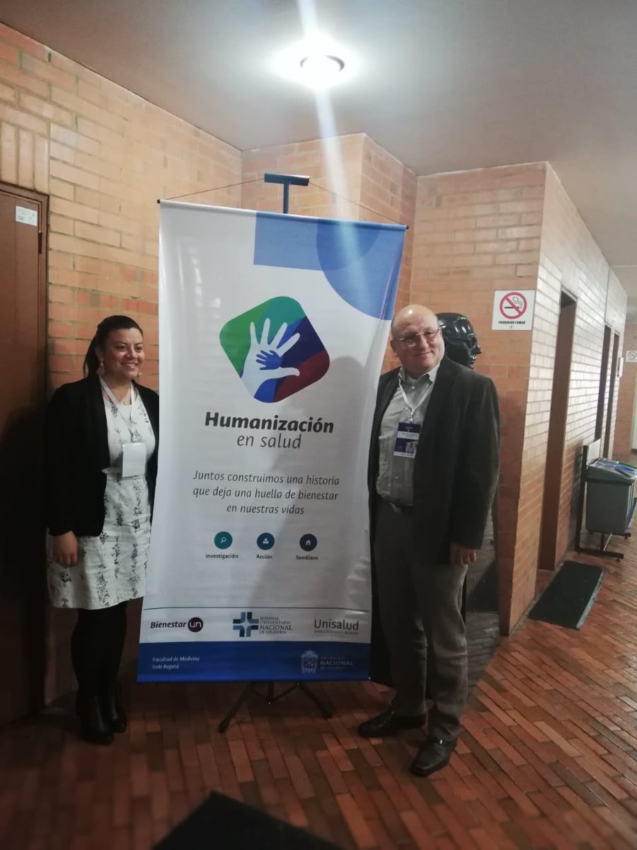 HospitalUNAL's tweet photo. Hoy el @HospitalUNColom, en el Primer simposio de Humanización en salud, organizado por la @DecanaturaFM y @Aexmun, expuso la #Humanización desde el direccionamiento estratégico, la Unidad de Cuidado Intensivo como proceso líder y el manejo del dolor entre otros temas. #SomosHUN https://t.co/mb0du9ZsVO