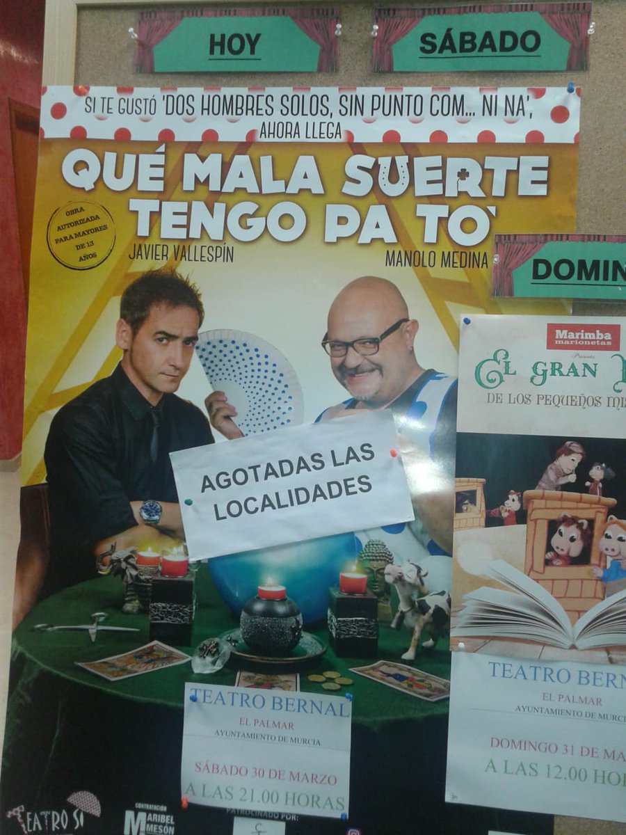 Esta noche tendremos una hora menos... pero en nuestro teatro tendremos risas de más. ¡Noche de comedia con todo agotado!