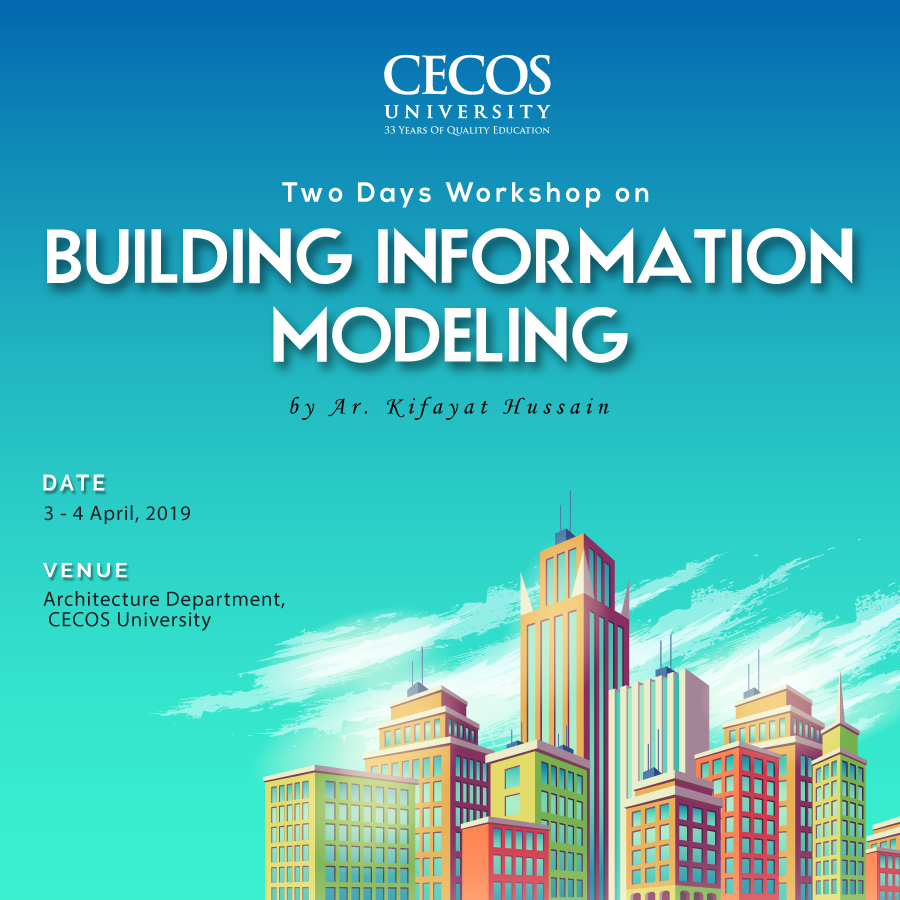 cecosofficial's tweet photo. Two Days workshop on Building Information Modelling (BIM) at Department of Architecture CECOS University CECOS University on April 3- 4, 2019 for the students of 4th Year Architecture Department AR- 2015 Section A &amp; B in their respective Design Studios @cecosofficial https://t.co/bVRM5Kk5dd