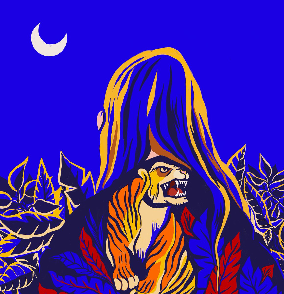 Behance's tweet photo. Illustrator and artist KERO is inspired by the Feminine side of the world > https://t.co/U07T58Wd2Q https://t.co/eKX6N6RBHm