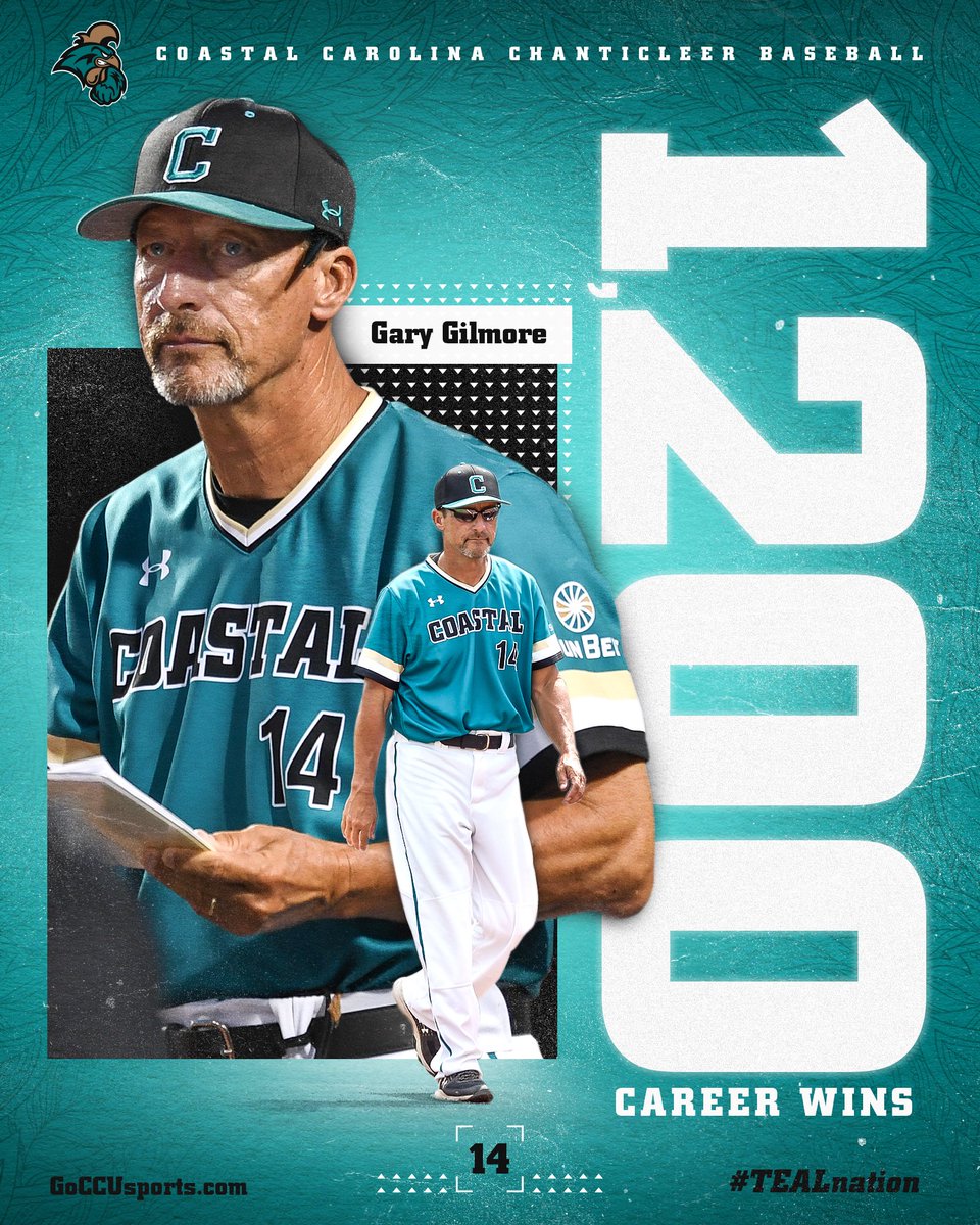 Congrats to Gilley on win No. 1200!
#ChantsUp