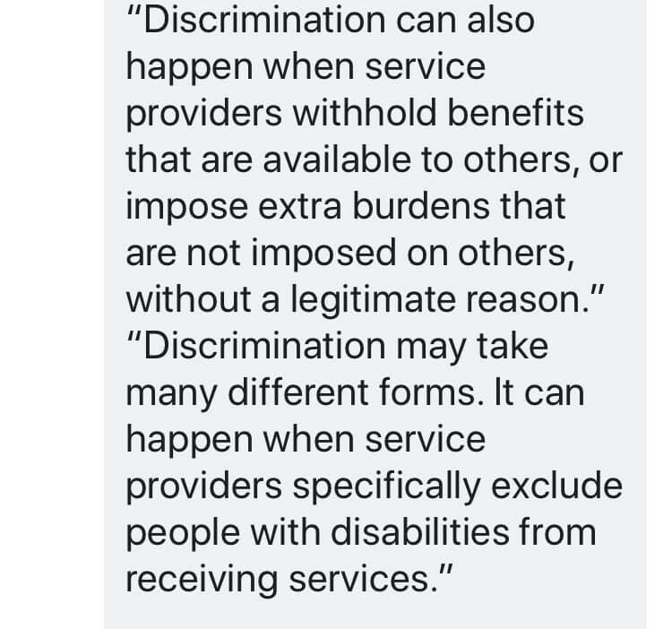 ODCoalition's tweet photo. Public policy must not  discriminate based on a diagnosis. ALL children, youth and adults with disabilities need access to  therapy &amp; essential health services.  @fordnation @MacLeodLisa @SusanTruppe @JoelHardenONDP @AmyFeePC @MikeSchreiner @MTaylorNDP #NoOneLeftBehind #itis2019 https://t.co/vAxwo6csJc