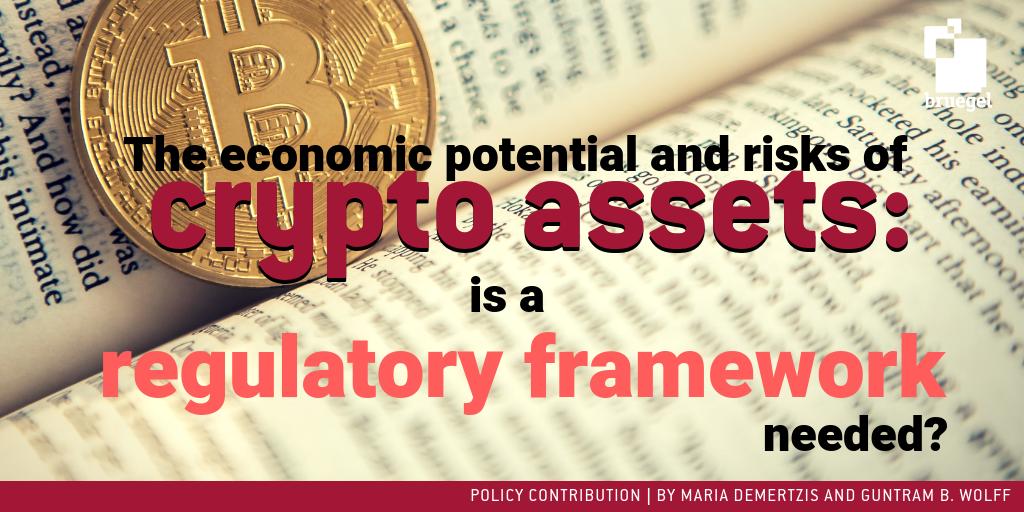 Bruegel_org's tweet image. The economic potential and risks of crypto assets: is a regulatory framework needed? @mariademertzis @GuntramWolff on #regulation of #cryptocurrencies  and #CryptoAssets  #eurogroup #ECOFIN @EU2018AT #eu2018at 
&amp;gt;&amp;gt; bit.ly/2FI00kp