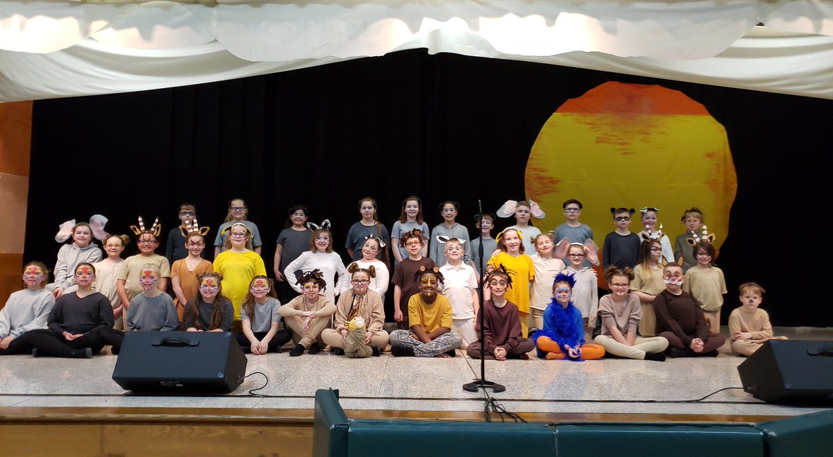eastv_rams's tweet photo. Great job to the Lion King cast and crew.  Such a wonderful show! #ramready https://t.co/JmIjyKqvTv
