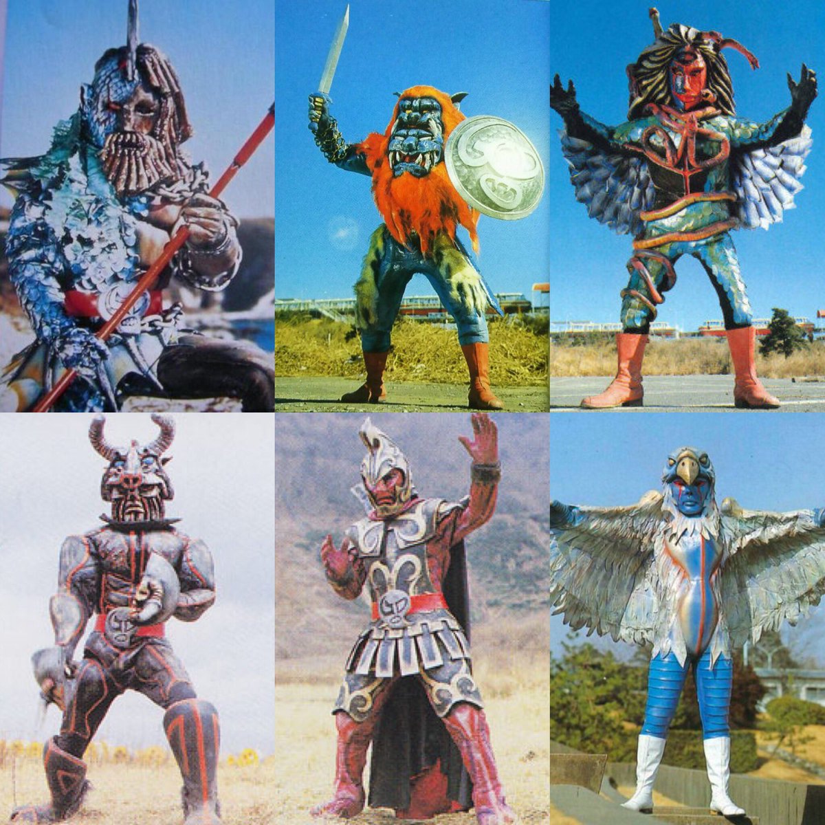 青空 Tf 特撮 映画 アメコミ人生 Na Twitteru 特撮の神話モチーフの最高峰だと思うｇｏｄ神話 怪人 ４５年前とは思えない完成された造形と毒々しいまでのカラーリングが素敵すぎる 特にネプチューンやミノタウロスにユリシーズの彫刻を思わせる無機質な顔立ち 石ノ森