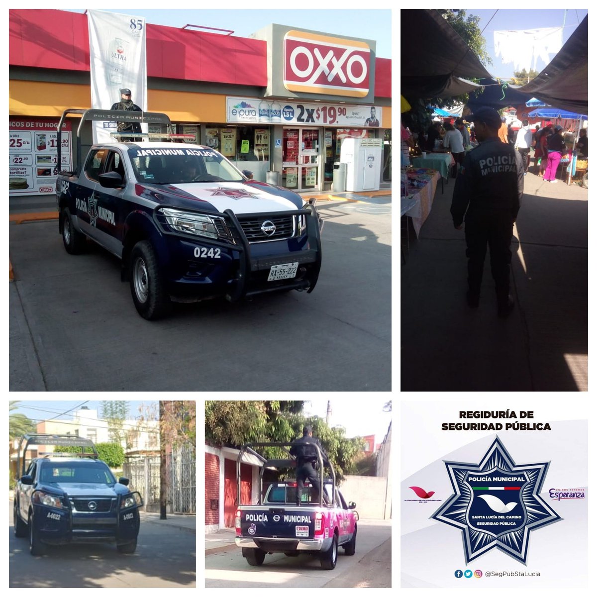 Seguridad Pública de Santa Lucía del Camino tweet media