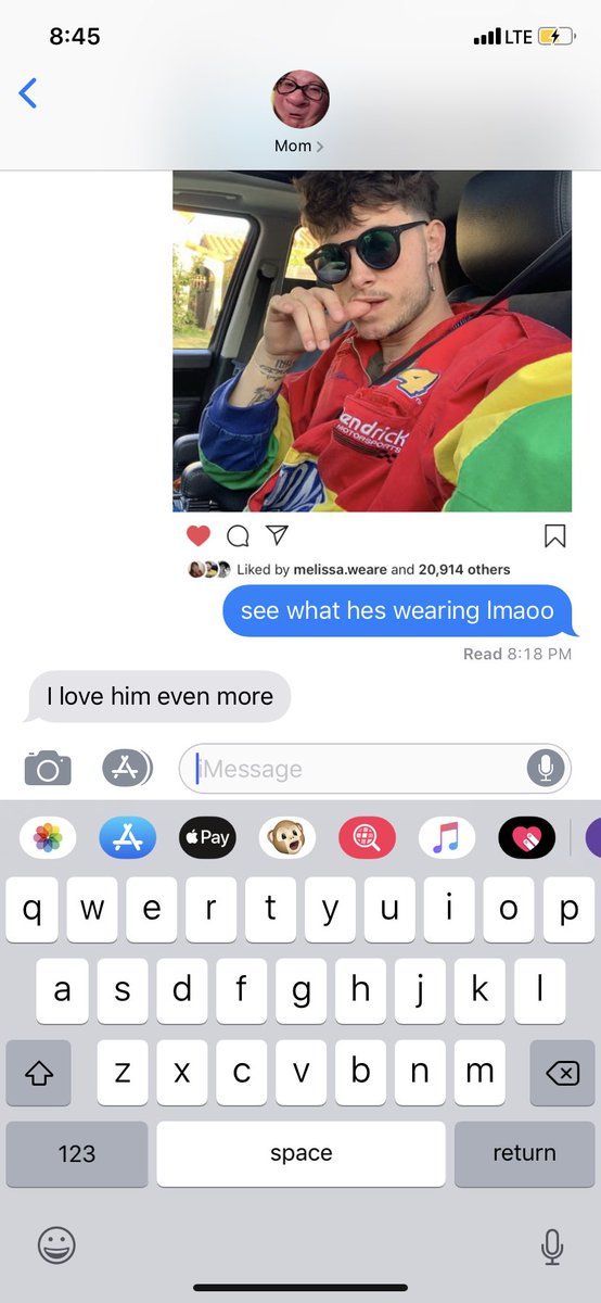 vscoIawIey's tweet photo. my mom is a big nascar fan and kian lawley fan so i sent her ur recent pic and she loves you even more :) @KianLawley https://t.co/mBeBjm6jHG