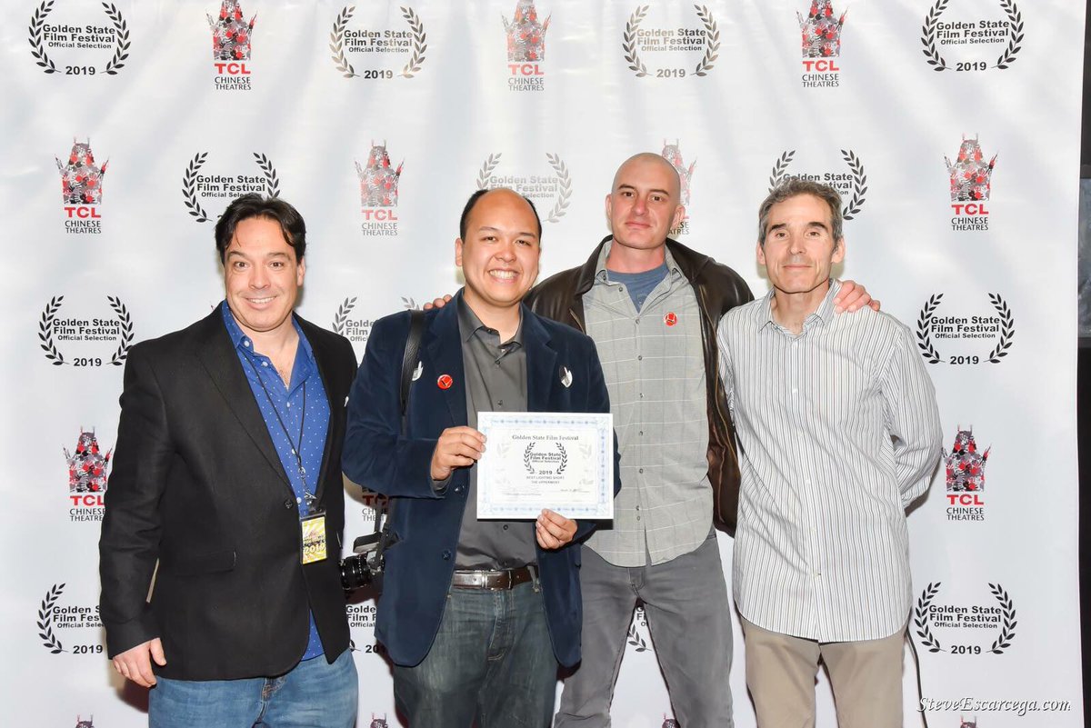 3rdCallProd's tweet photo. @GoldenStateFF you guys rock! Thanks from the cast and crew of ‘The Uppermost! #GoldenStateFilmFestival #uppermostmovie #3rdcallproductions https://t.co/nwKHSHiahI