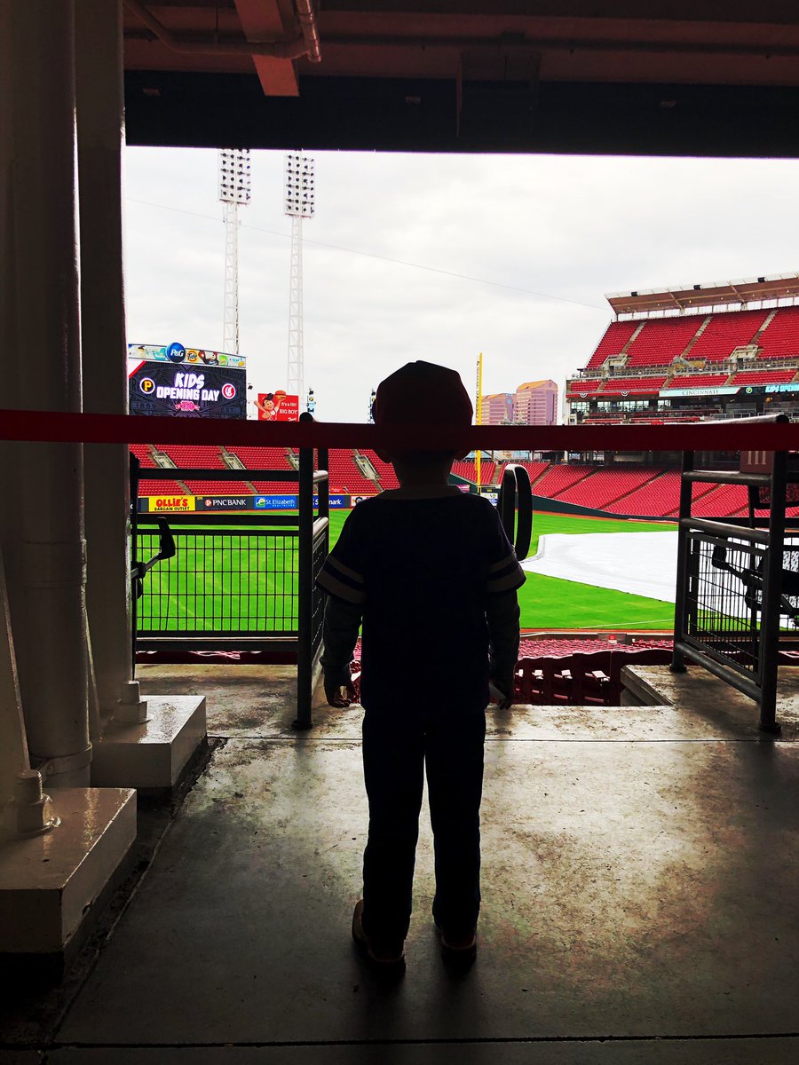 One day @Reds #dreambig #futurered #daydreaming #RedsKidsOpeningDay