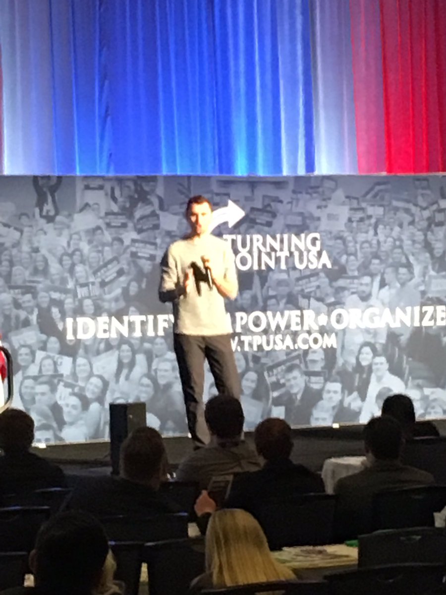 TPUSA_Creighton's tweet photo. Having a fantastic time at #MWRC2019! @TPUSA @charliekirk11 @VP @realMikeLindell https://t.co/MOKCb0iaJJ