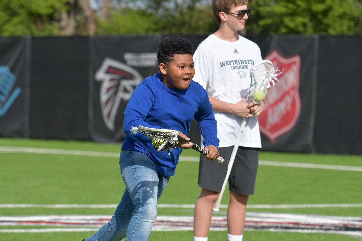 westminster_lax's tweet photo. @SalvationArmyA Boys&Girls Club LAX clinic. Pictures tell the story! For the love of the game! Good Choices! @AJO4LAX #GoCats #laxcats2019 #thelonggreenline @WestminsterATH #wcat https://t.co/x5HglfCcjJ
