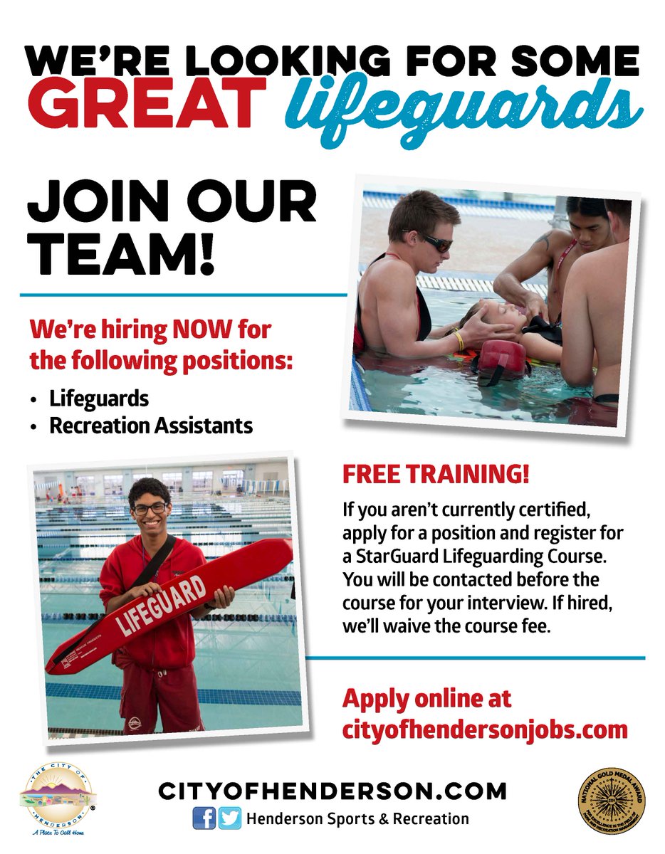 cityofhenderson's tweet photo. Apply online and sign up for an interview at our Hiring Fair on April 6 at Henderson Multigenerational Center from 8am-1pm. https://t.co/m3UAeuE2Mw