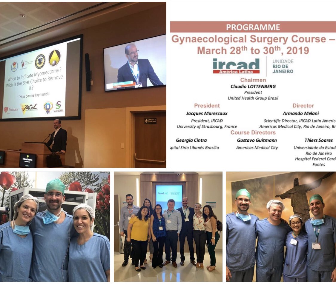 Thiersoares's tweet photo. Director of GYN Course and Live Surgery (Deep Endomtetriosis with bowel resection) at IRCAD Rio
#mioma #fibroidsurgery #myoma #myomectomy #miomectomia #morcelamentoseguro #morcelamento #morcelamentouterino #morcellation #containedmorcellation #endometriose #endometriosis https://t.co/ZhA8co9rUe