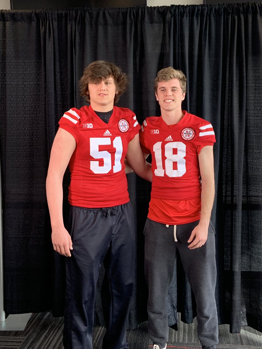 jettjanssen1's tweet photo. Junior day at Nebraska. Thank you for having me @coachwilhite ⚪️🔴 https://t.co/PLd7oscPFP