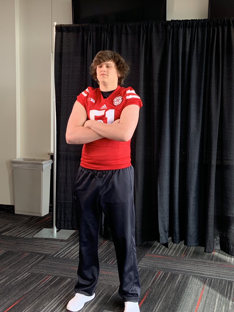 jettjanssen1's tweet photo. Junior day at Nebraska. Thank you for having me @coachwilhite ⚪️🔴 https://t.co/PLd7oscPFP