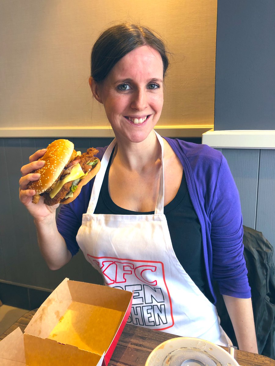 gatdgs2010's tweet photo. Had a great time at #KFCOpenKitchen today with @GemmaW16 in #Eltham making our own burgers and seeing behind the scenes, the team and Bob, the area manager, are a real credit to to you @KFC_UKI ! https://t.co/NqQtmhRR3o