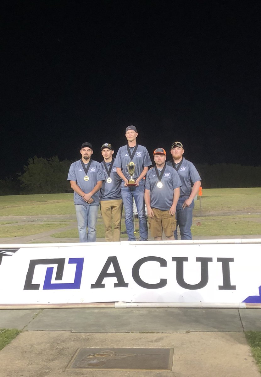 ICSportShooting's tweet image. We had a shoot off last night for the Division 4 Super Sporting competition. And we crashed it... actually! Here are the Division 4 Super Sporting Champions!