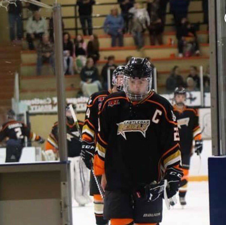nurseshart's tweet photo. Proud of my boy who will play his  150th game tonight, thanks to @nitroshockey @RebelsCastlegar @KIJHLPosse for making this a possibility! https://t.co/DMZQcCmmly
