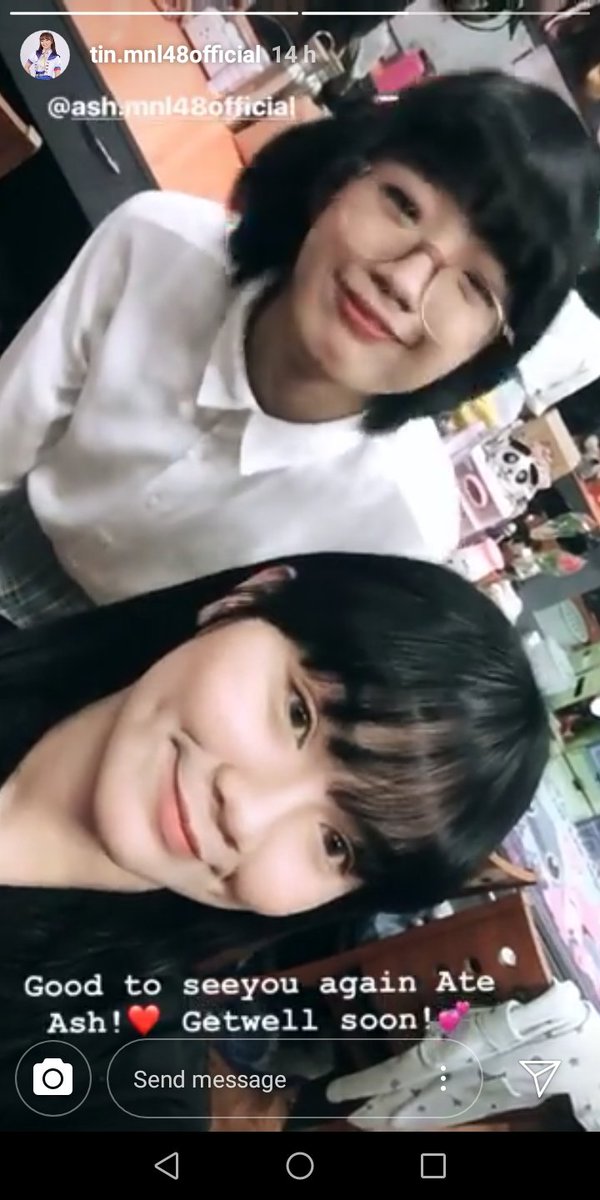 camel_rhose's tweet photo. Lumalaban yung #AshTin ko hehe hahahaπ’π
Vote Tin and Ash starting tomorrow for the 2nd General Election. UwU
#MNL48 https://t.co/rrsN9ompzE