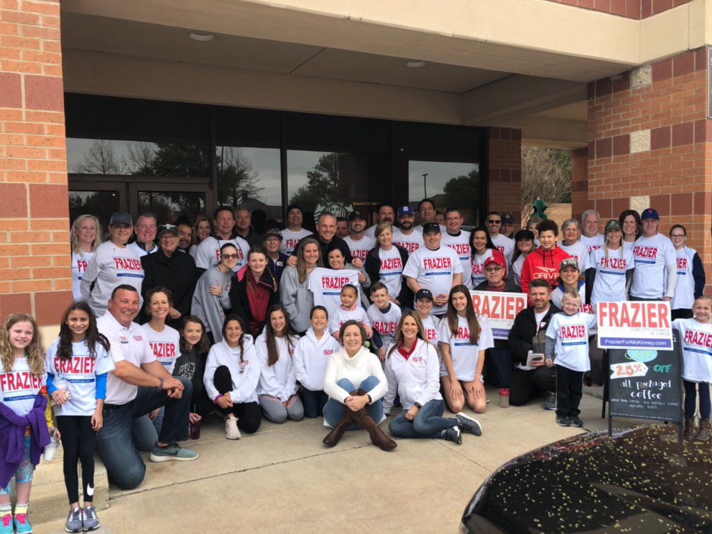 FrazierForTexas's tweet photo. Cold and windy, and you say let’s go walk neighborhoods? Our Army says, YES! Thank you all for believing! #MayThe4thBeWithUs #VoteFraZier https://t.co/1mq9W3JngS https://t.co/HVvmV8FXAS