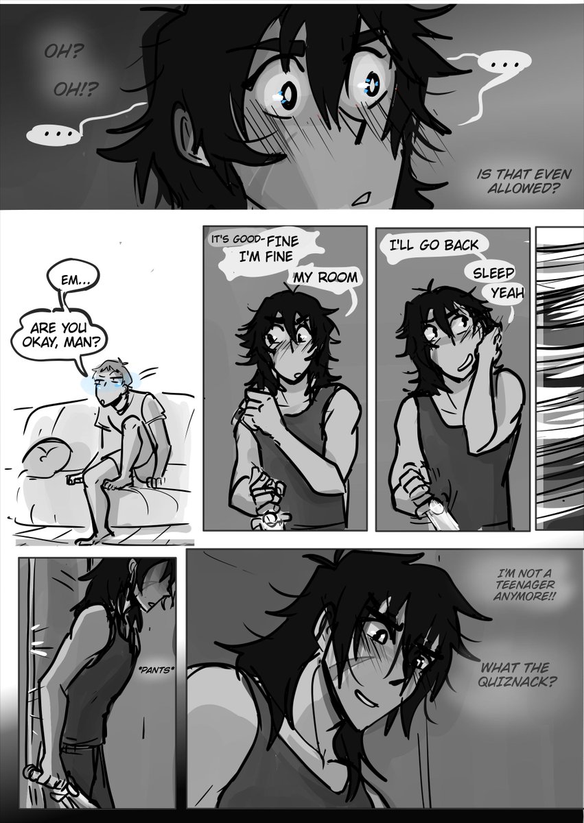 So..Keith is spending some time on Earth in Lance's house, when his old feelings start coming back :)
#klance #voltron