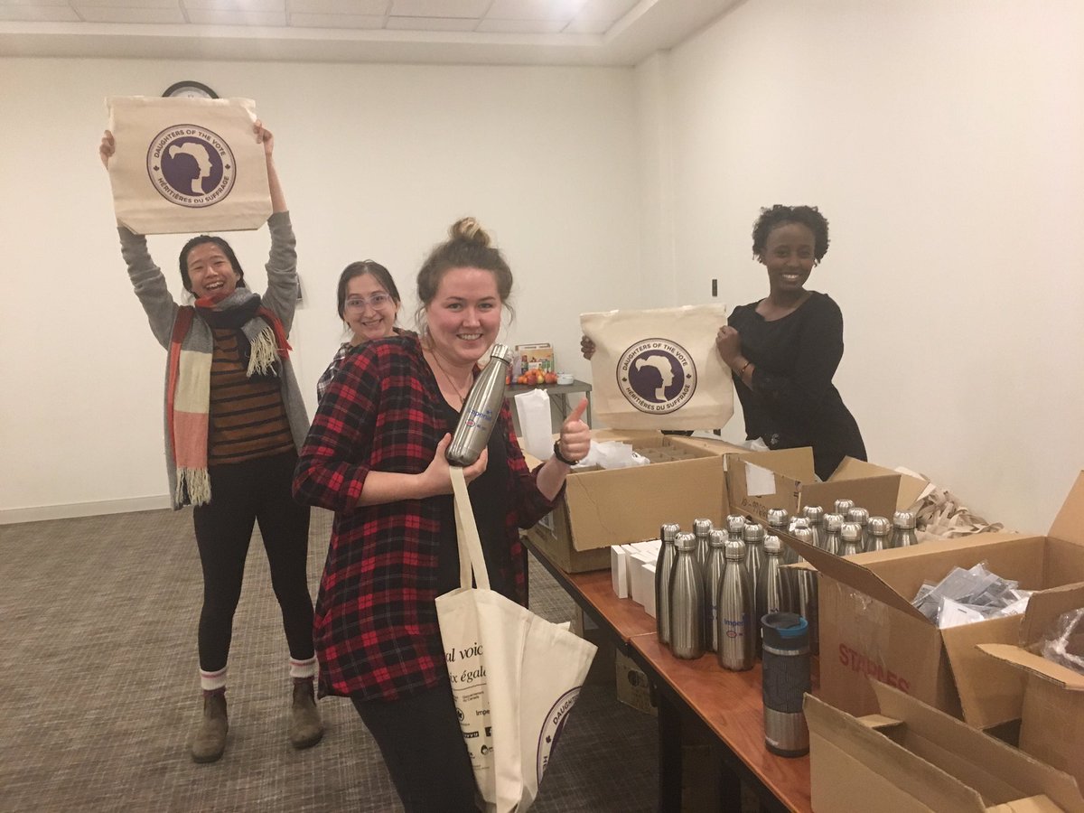 cathfm's tweet photo. We’re less than 24 hrs out now! The #DoV2019 team has worked so hard, and now we can’t wait to meet the 2019 cohort: our future #cdnpoli leaders! #DaughtersoftheVote #ottawa @EqualVoiceCA @EqualVoiceNCR https://t.co/ZS2BDd3Cl9