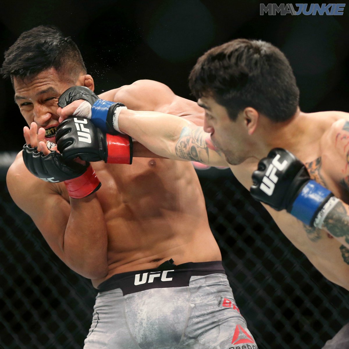 MMAWorldInside's tweet photo. Make it an impressive 17-1 in MMA for KevinAguilarAOD after edging Enrique Barzola by decision. #UFCPhiladelphia

📸 StreicherPhoto

Full fight recap: https://t.co/MNrTEcuV08 https://t.co/NfJR3CeRXr