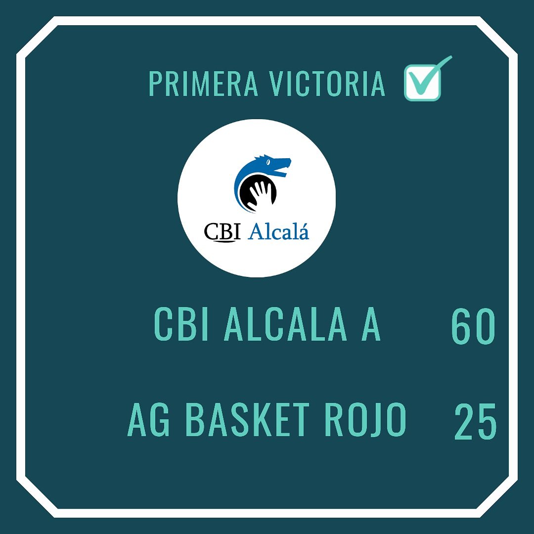 Primera victoria contra <a href="/ag_basket/">Club Deportivo AG</a> en la fase de ascenso.
#marcadoresdedistrito 
#CBIAlcala