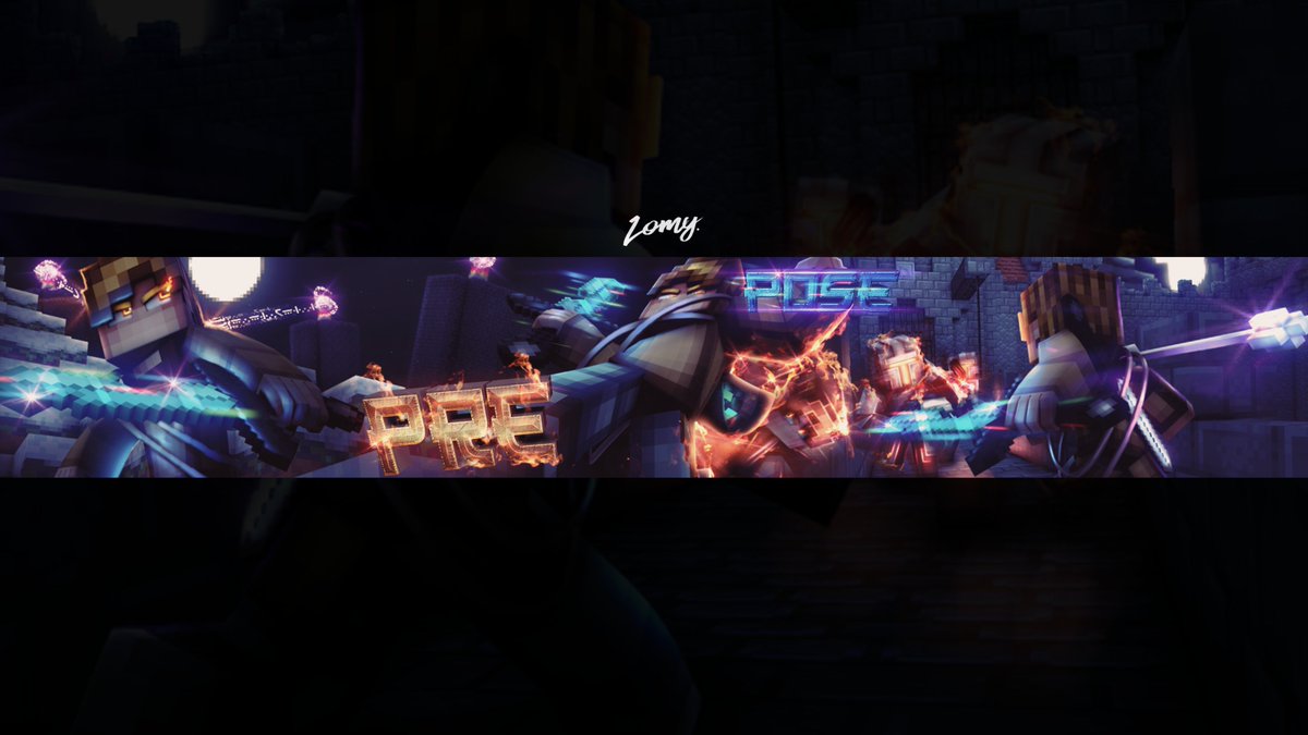 New Minecraft Banner!✌ 
 C4d by @lolDehsu ❤ 
 Please #Like and #Share .🙏 
For »@imprepose «🥰
HD-imgur.com/a/ciPihqi