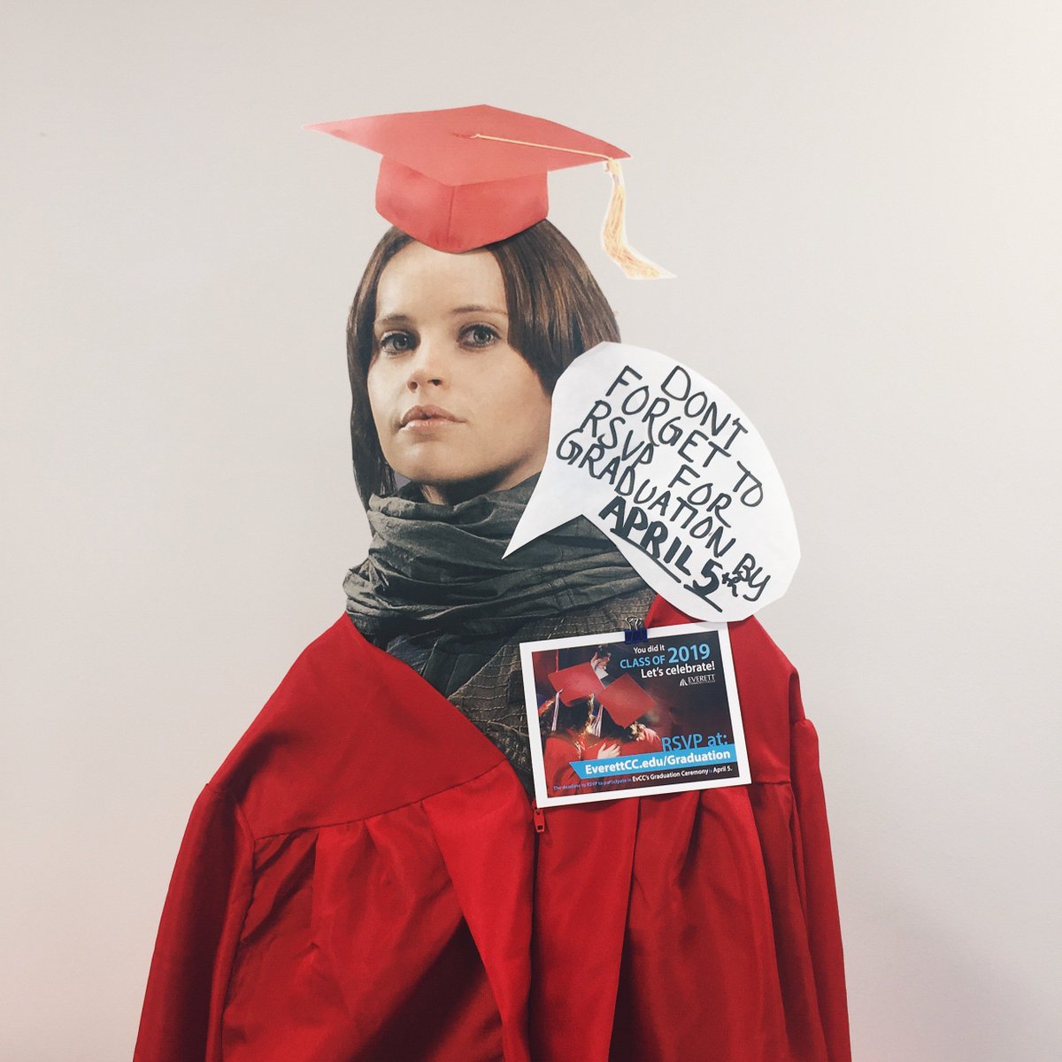 EvCClife's tweet photo. You did it Class of 2019 - Let's Celebrate! https://t.co/NCeQYHXlUc  

Make sure you RSVP to participate in Commencement by April 5th! #EvCCGrad2019 https://t.co/PNtjo20y2U
