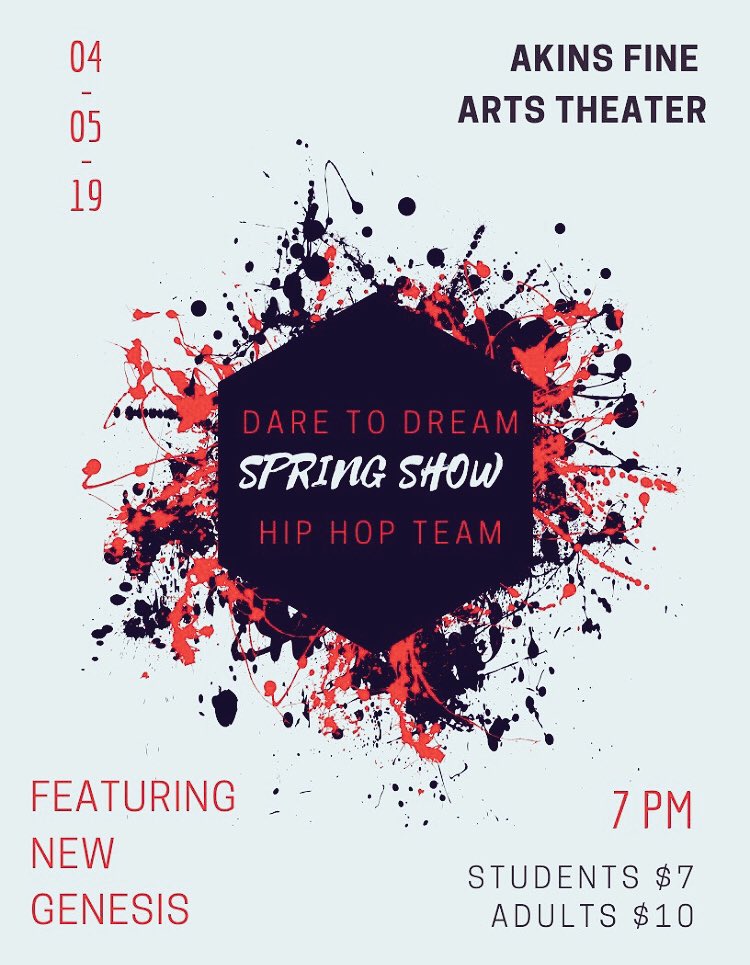 New_Genesis_'s tweet photo. ‼️ MARK YOU CALENDARS FOR APRIL 5th ‼️

Catch us at the DTD Spring Show next Friday bring your Friends &amp; Fam &amp; enjoy the show ✨

SEE YA THERE 🤘🏽 https://t.co/aYsL9zB2qY