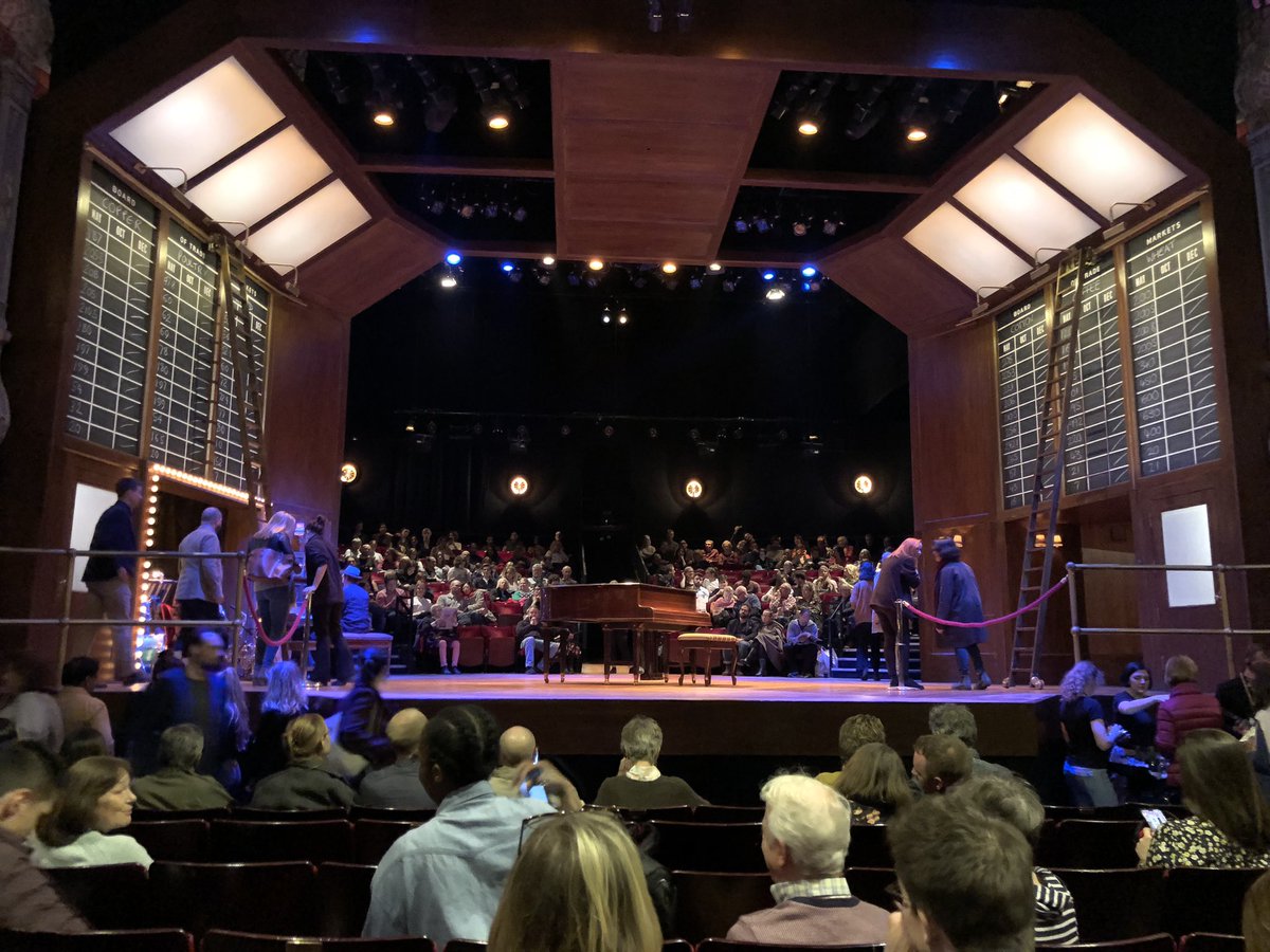 AmyLenander's tweet photo. Got a timely history lesson tonight watching an innovative staging of #AmericanClock @oldvictheatre.  Loved the music and tapping.  Lots to think about. https://t.co/eAwhsrmt1A