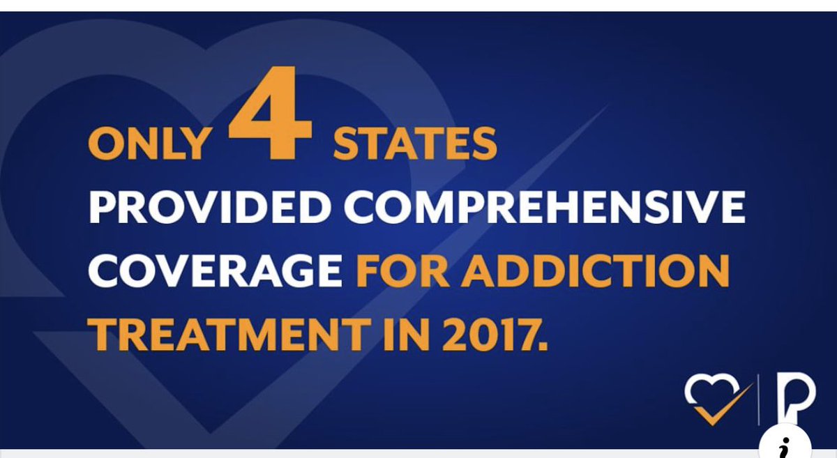 Denise__Mariano's tweet photo. #Unaccetable #ParityForAll
New report reveals only four states provided adequate insurance coverage for addiction treatment in 2017. https://t.co/RdcPSVqsOu @thepartnership @CntrOnAddiction @kennedyforum @david_sheff https://t.co/CpqCBlqOpY