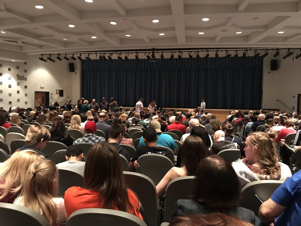 Coachmackey1970's tweet photo. Getting ready for Young Frankenstein!! So excited! #itspacked https://t.co/U8qGPTd8Bk