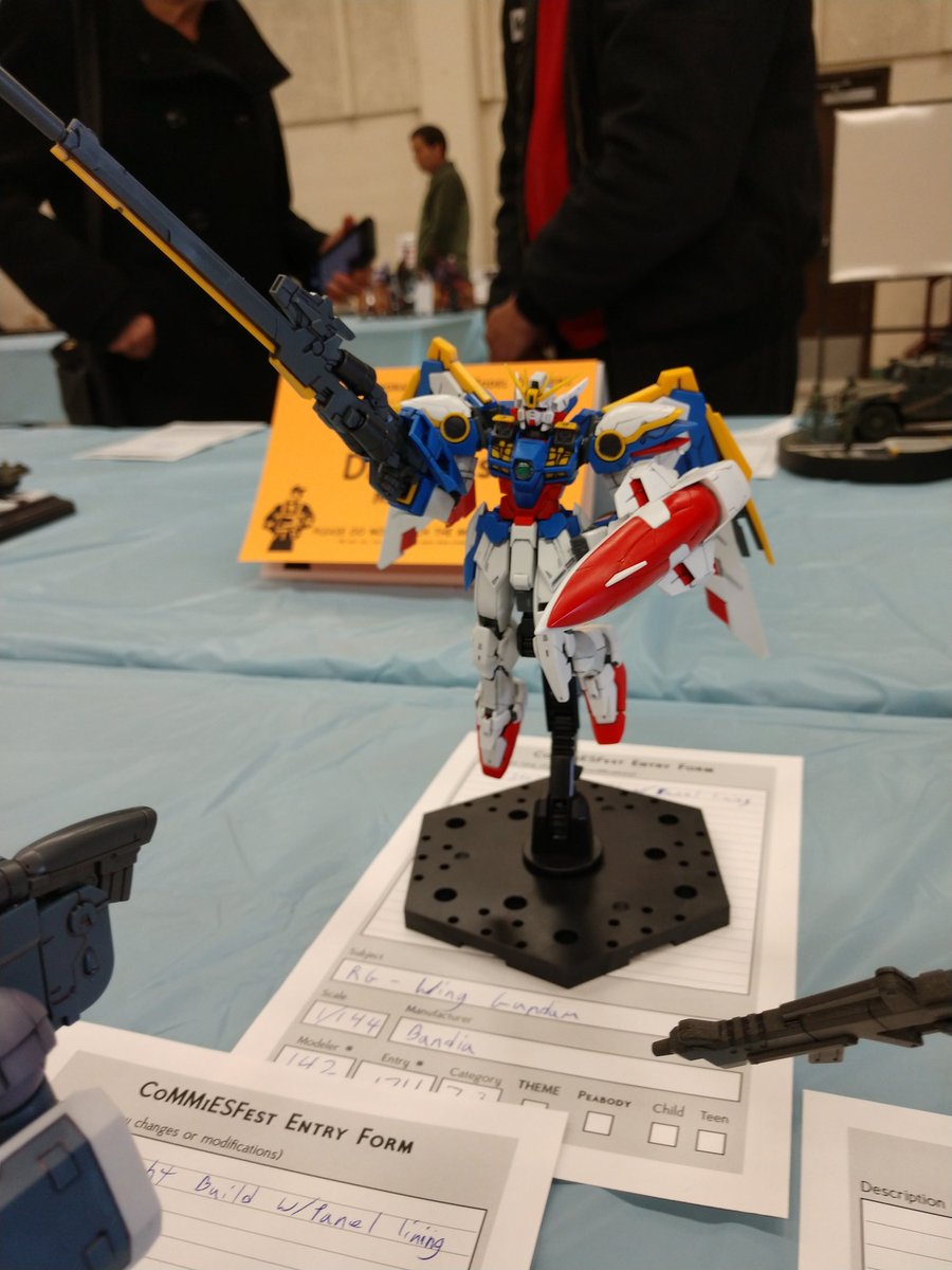 GunplaColorado's tweet photo. More Gunpla at our comrades in arms model show, CoMMiESfest;
#commiesfest #gunplacolorado https://t.co/hMT7nf8KfU