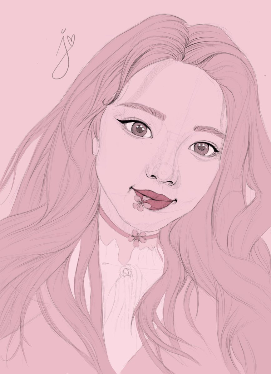 kaiswrld's tweet photo. sketch of my favorite little fairy yerim💗 i hope you’re having a lovely morning, i’m so excited for the debut💕 @PURPLEBECK1 #Yerim https://t.co/IHurF1iAv3
