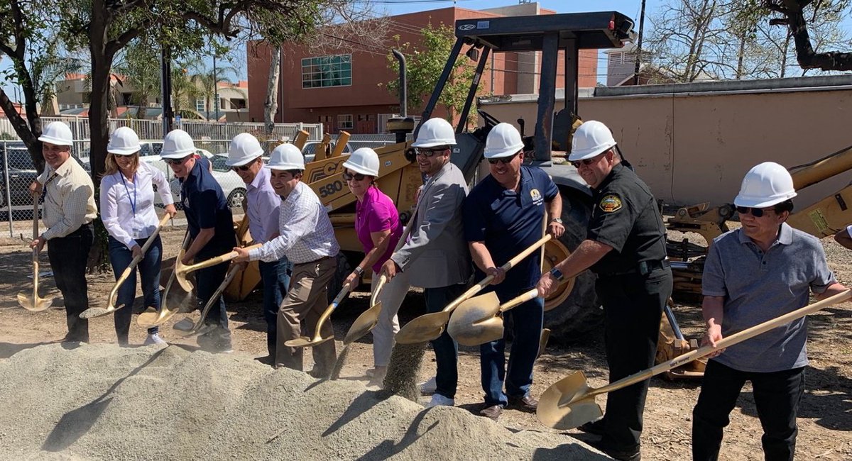 OCFADivision6's tweet photo. VThe Ground Breaking Ceremony was held this afternoon for the City of Santa Ana, 6th and Lacy Park. City Council, City Staff, along with the community were there to support the event! @CityofSantaAna https://t.co/MrU5B2m6ks
