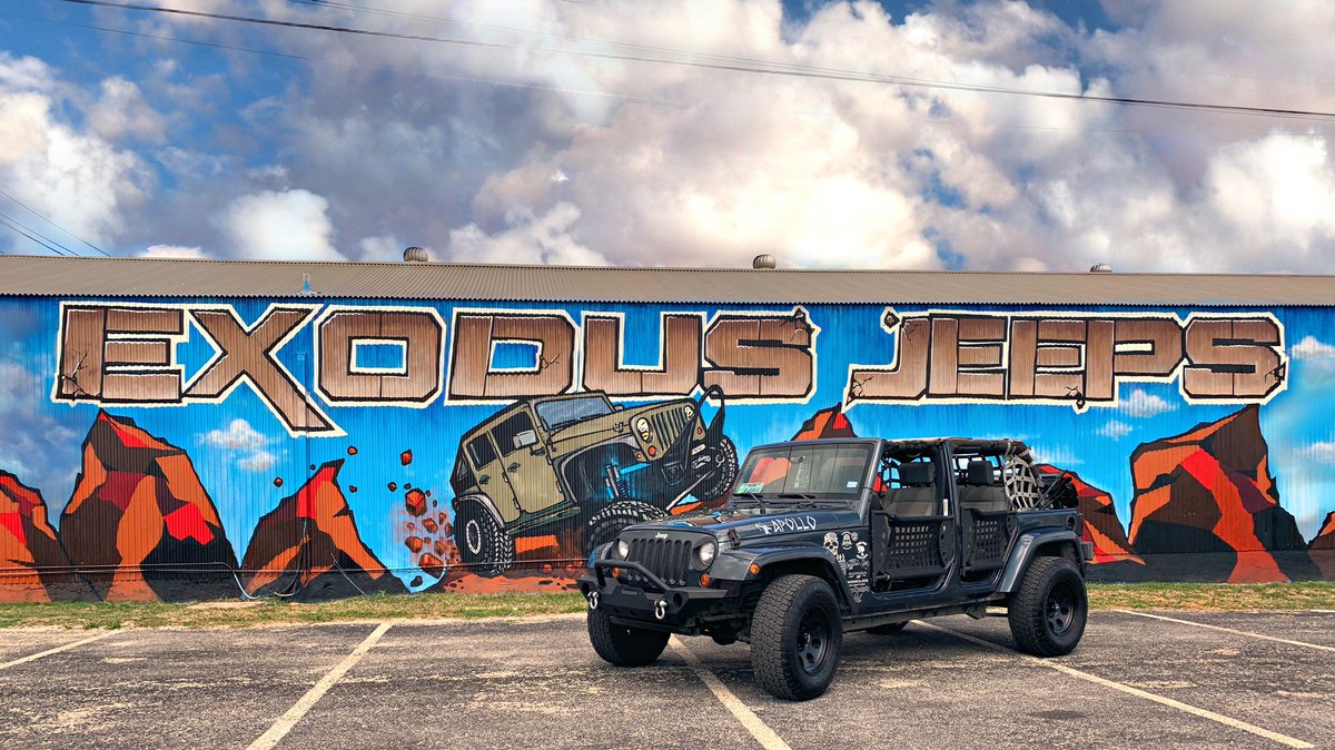 Tx_Anjel's tweet photo. Drove out to @ExodusJeeps last weekend. My boy still has so much growing to do.. https://t.co/feNn4zhSxs