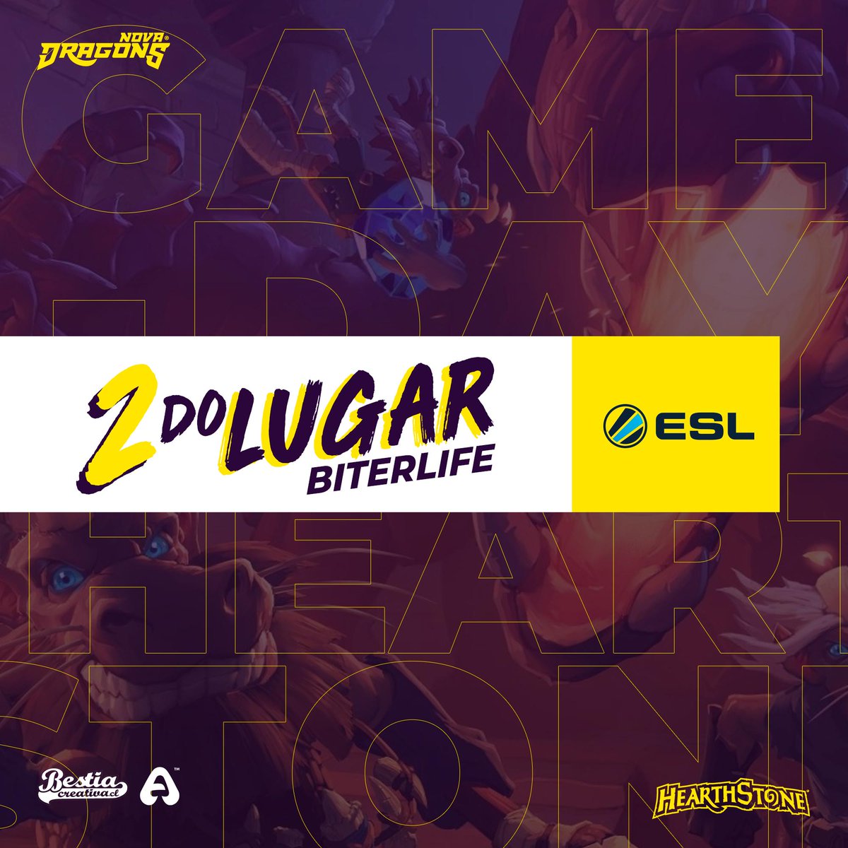 novadragons_es's tweet photo. ¡Felicitaciones @life_biter!
2do Lugar en la decimotercera edicion de la #GO4HeartStone x @ESLlatam
Bracket
https://t.co/85nxjHOTAj
#AlwaysDragons #WinBiterLife #Go4HS #HearthStone #hs #gamers #hearthstonedecks #blizzard #cardgames #decks #esports #blizzardentertainment https://t.co/xuVIxFZzsK