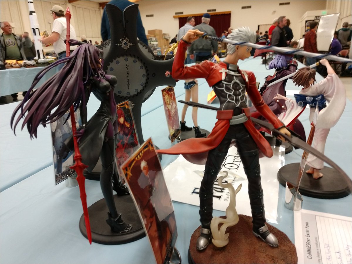 GunplaColorado's tweet photo. Anime figures at our comrades in arms model show, CoMMiESfest;
#commiesfest #gunplacolorado https://t.co/1dUUxGGije
