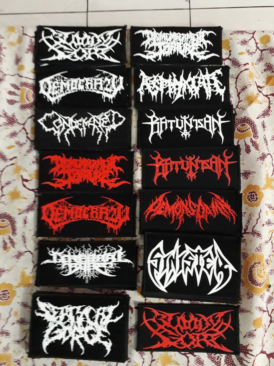 DaunMetalZone's tweet photo. Emblem (Patch) Metal
Sablon Timbul (Foaming)
Harga Rp.7500.-/Pcs
Harga Grosir (10 Pcs) Rp 5000.-/Pcs

Untuk Order Silahkan Chat di Wa/Telp
WA :  081382180887
Telp : 087771845154
.
.
Format Order :
Nama :
Alamat Lengkap :
No. Hp :
Order :
Kirim Via Whatsapp 0813 8218 0887 https://t.co/aJLlyfW091