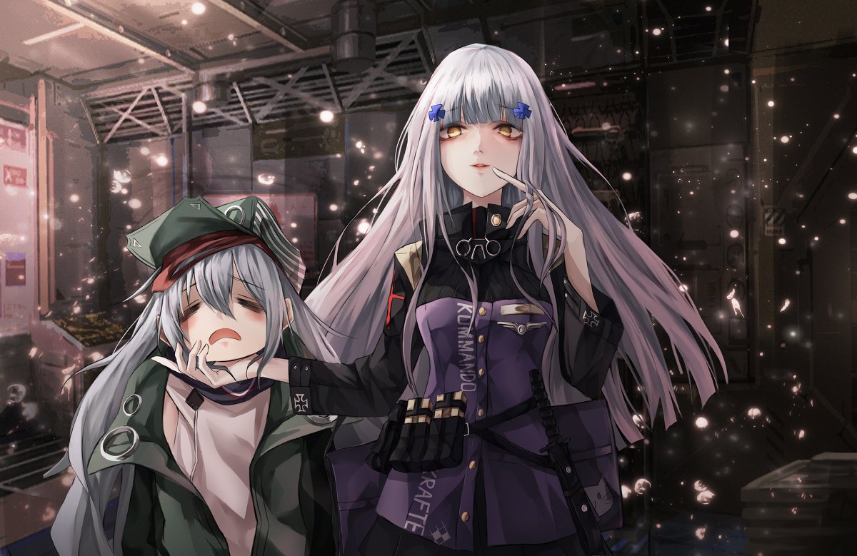 Leviathan いや 少女前线 Girlsfrontline Hk416 G11 少女 404小隊 少女前線 人形https T Co Fnzidol4xm