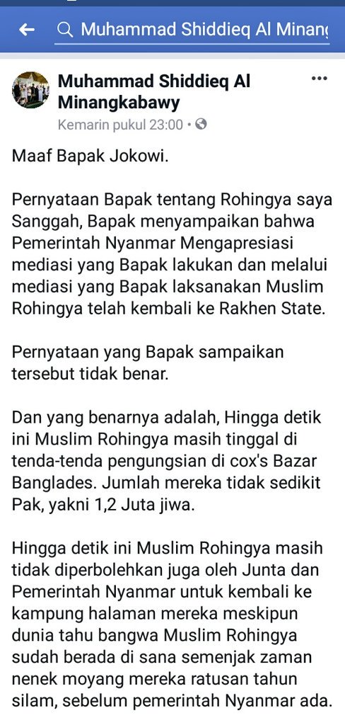 ronavioleta's tweet photo. Pak @jokowi ini ada sanggahan dari relawan yg hingga detik ini terus melaksanakan program kemanusiaan di kamp pengungsi Rohingya https://t.co/QVI3fr47jl