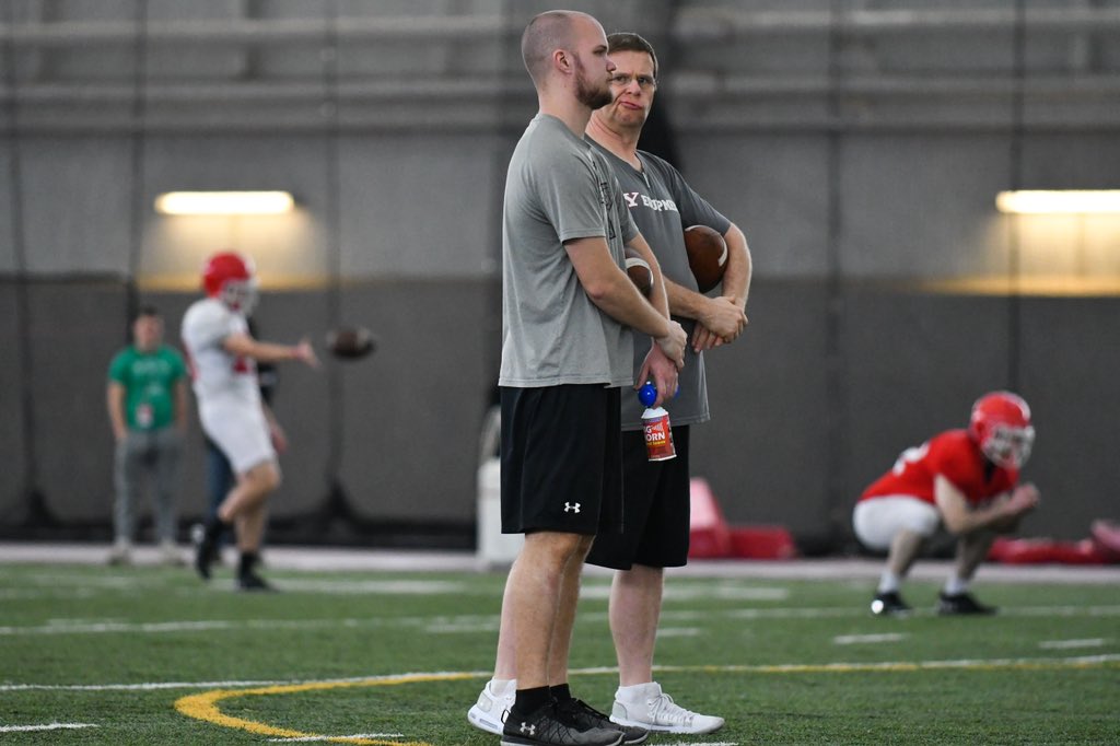 PaxtonRembis's tweet photo. 4 years, 45 games, &amp; countless memories later, today marked my last practice as a student manager for the YSU football team. 

I'll be moving on from the equipment room to focus soley on designing for the athletic department in my last semester at YSU this coming fall. 

#GoGuins https://t.co/Xn2oHyrDNJ
