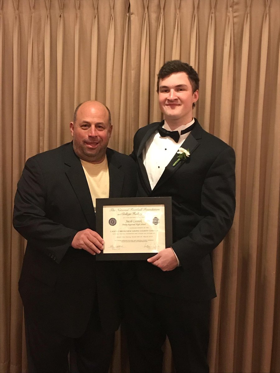 Congratulations Jacob Lettick. National football foundation scholar-athlete! #AR5