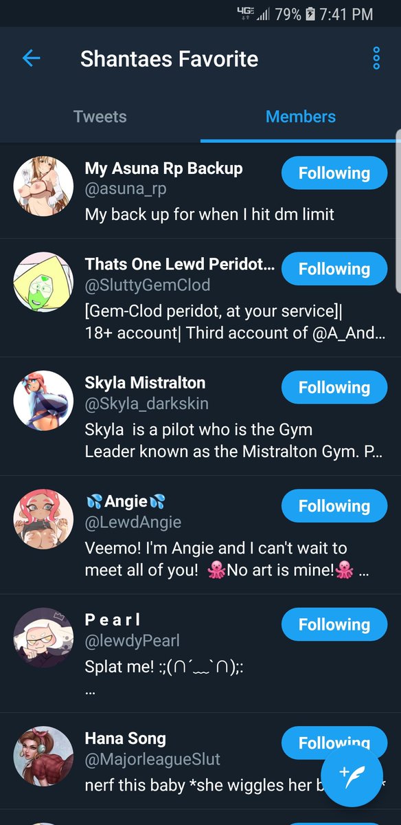 SluttyGenie3738's tweet photo. Made a list💜 https://t.co/gJoJbteiQQ