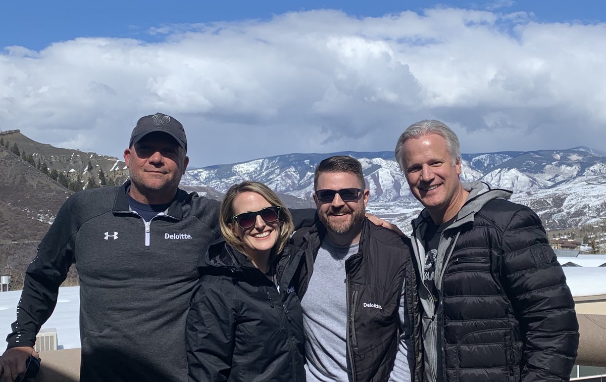 Team @DeloitteGov is on the mountain in #Snowmass as #DeloitteSupports our #veterans at #NDVWSC.  Proud to partner with @Sports4Vets and @DAVHQ as well as @DeptVetAffairs to make the magic on the mountain!