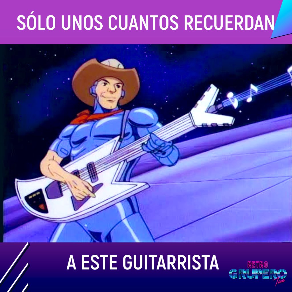 retrogrupero's tweet photo. Uno de nuestros guitarristas favoritos. #RetroGruperoTour #MuyPronto https://t.co/x7HqPDYOvB