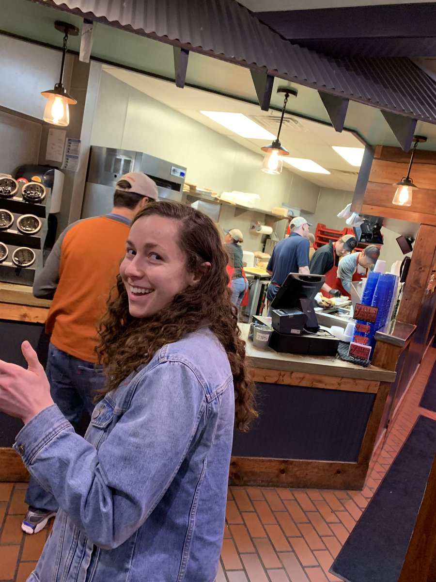 MAB_Denver1's tweet photo. For our last MAB family meal (yes we’re all sobbing right now) the KC side of the fam decided to show the Lou side HOW WE DO BBQ OUT HERE #JoesKC https://t.co/aCS6IohQ45